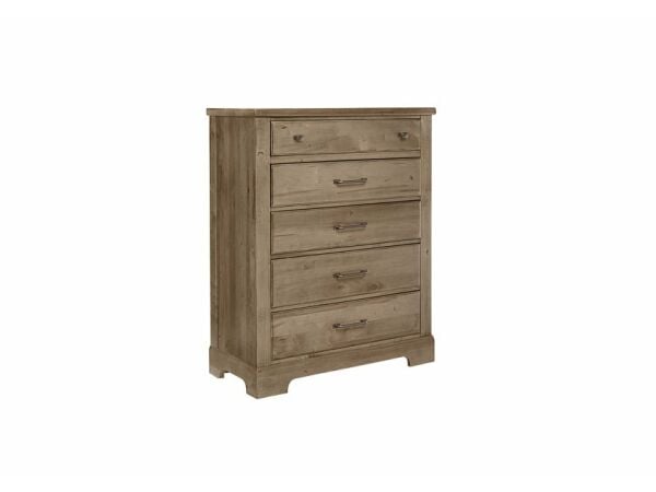 Artisan & Post Cool Rustic Natural Chest 5 Drawers Chests Vaughan Bassett