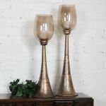 Badal Candleholders, S/2 - Image 3