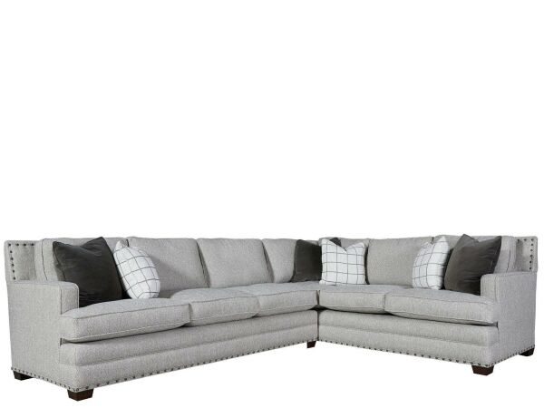 Riley Sectional Left Arm Facing 3 Cushion Sofa - Image 2