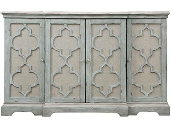 Sophie 4 Door Cabinet Dining Storage Uttermost