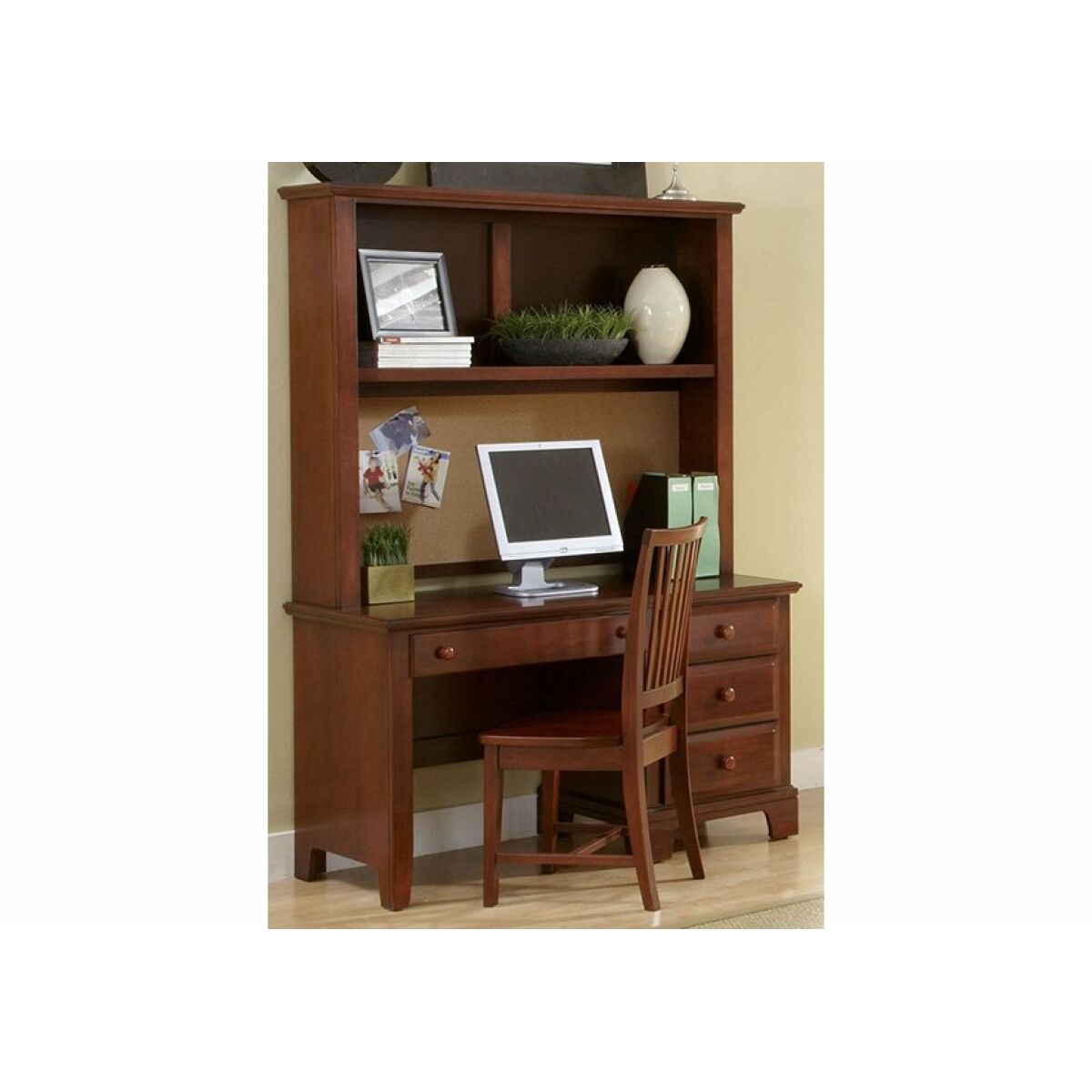 Hamilton Franklin 3 Drawer Studio Desk Desks Vaughan Bassett 4