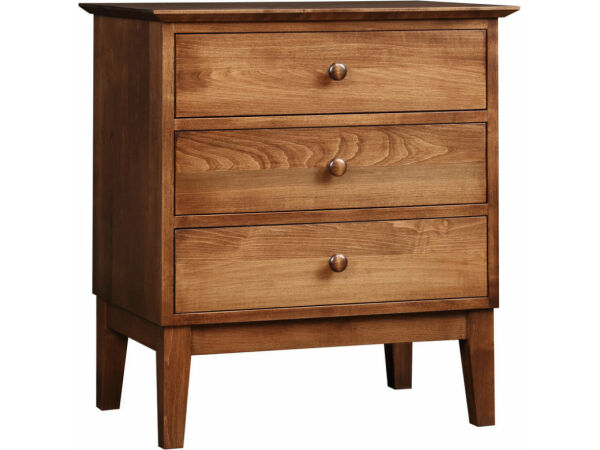 Gable Road Three-Drawer Nightstand Nightstands Customizable 6