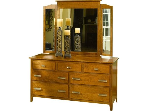Jamestown Square Dresser Chests Amish