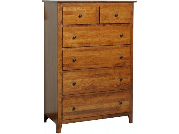 Jamestown Square 6 Drawer Chest Chests Amish