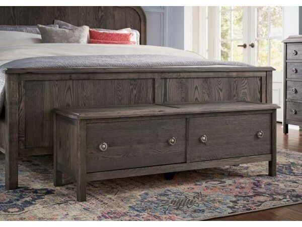 Amador Hill 2 Drawer Bench Accent Furniture Amish