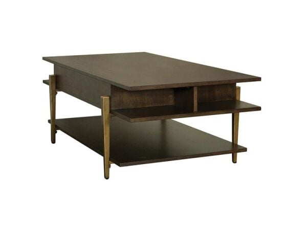 Dekker Rectangular Coffee Table Cocktail & Coffee Tables Riverside Furniture