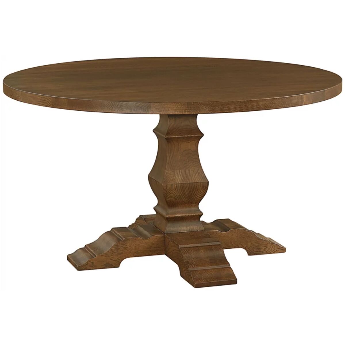 Liam Oak Round Dining Top Dining Tables Bassett Furniture 5
