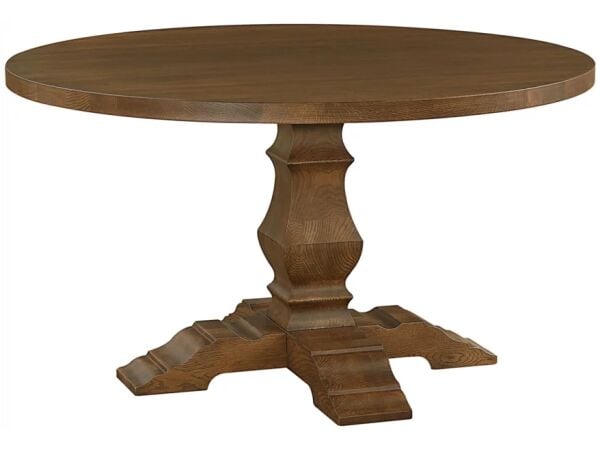 Liam Oak Round Dining Top Dining Tables Bassett Furniture