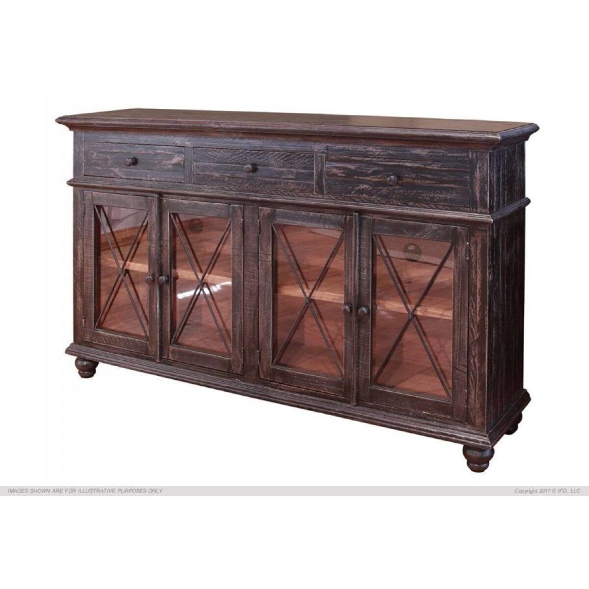 970 Vintage Media Console Entertainment Stands International Furniture Direct 6
