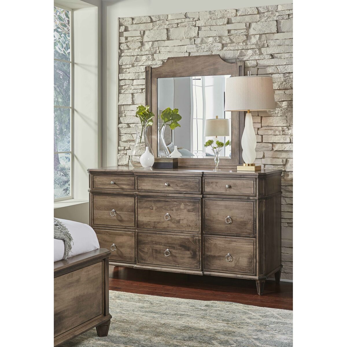 Montour 9 Drawer Dresser On Display Yutzy Woodworking 4