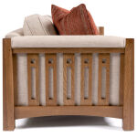 Highlands Oak Sofa - Image 4