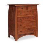 Aspen 6-Drawer Chest With Inlay - Quickship