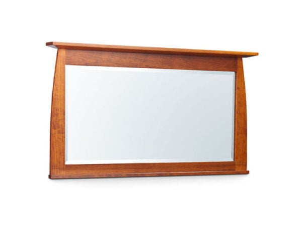 Aspen Bureau Mirror With Inlay, Medium – Express Mirrors Customizable