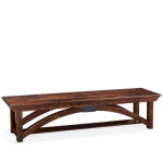 B&O Railroad© Trestle Bridge Dining Bench - Quickship