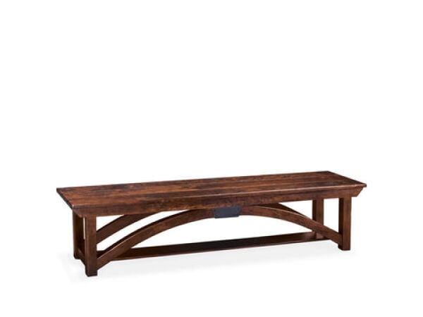 B&O Railroad© Trestle Bridge Dining Bench – Express Chairs & Benches Customizable