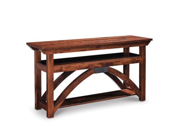B&O Railroad© Trestle Bridge Open Tv Stand, Large – Quickship Entertainment Stands Customizable 6