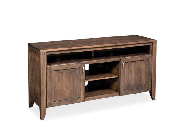 Justine Tv Stand With Soundbar Shelf, Large – Express Entertainment Stands Customizable