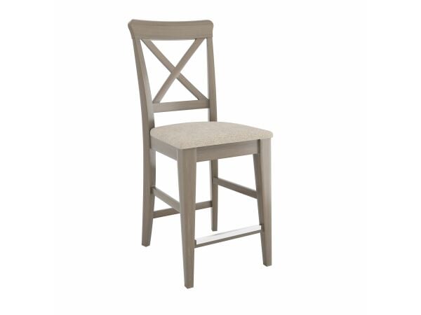 SNF 9007 Upholstered fixed stool Barstools Canadel 6