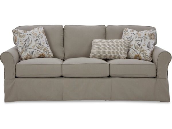 Casual Retreat Slipcover Sofa 917450BD Sofas Craftmaster Furniture