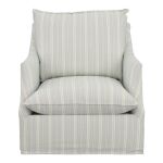 Baldwin Slipcovered Swivel Chair - Image 3
