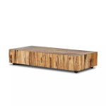 Hudson Large Rectangular Coffee Table - Spalted Primavera - Image 2
