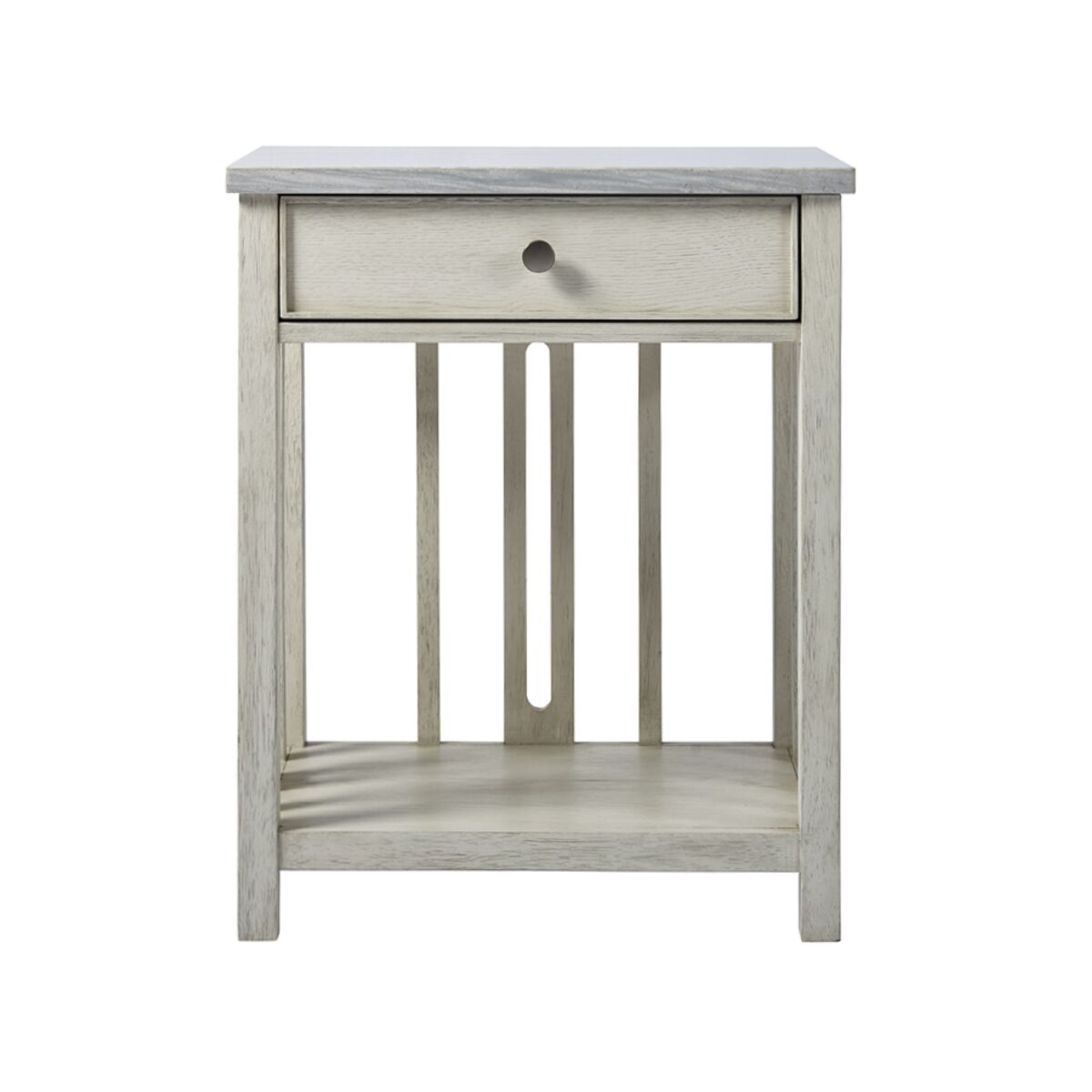 Escape-coastal Living Bedside Table With Stone Top Nightstands Universal Furniture 5