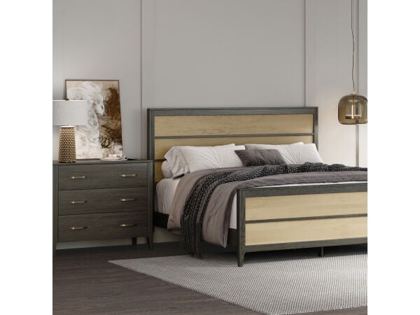 Toulon King Panel Bed Beds Mavin