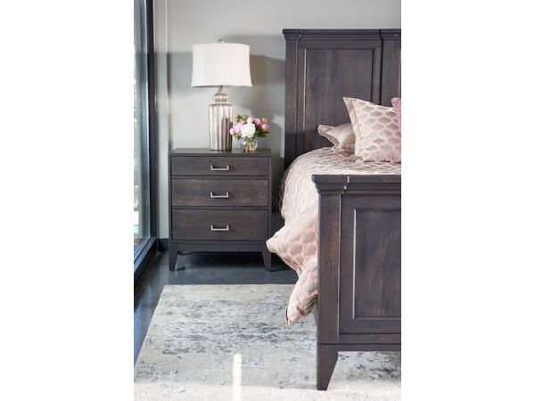 Champagne 3 Drawer Nightstand Nightstands Customizable