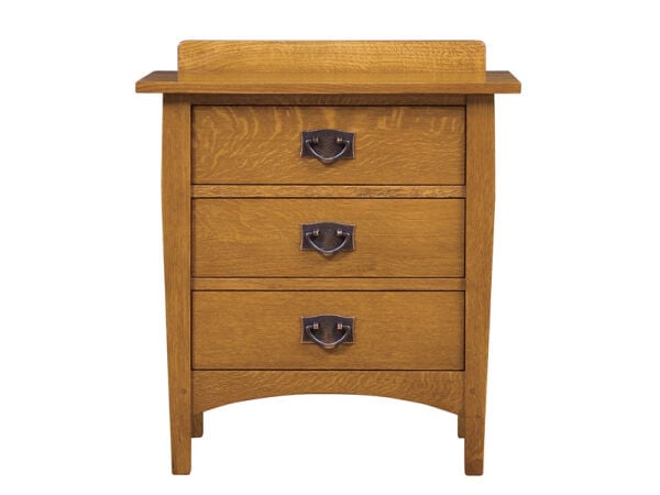 Harvey Ellis Three-drawer Nightstand Nightstands Stickley Furniture