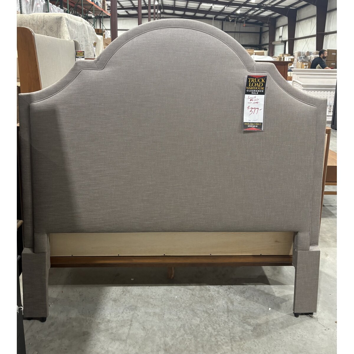 Basset Upholstered Queen Headboard (Third Headboard Shown) #1678 Clearance 12