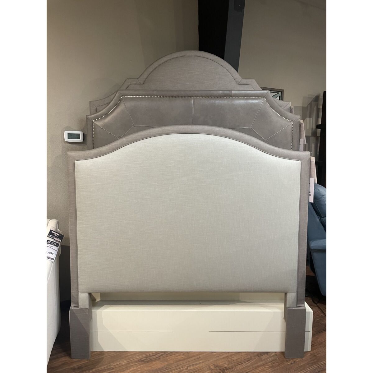Basset Upholstered Queen Headboard (Third Headboard Shown) #1678 Clearance 8