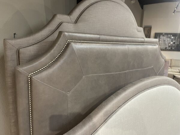 Basset Upholstered Queen Headboard (Third Headboard Shown) #1678 Clearance 14