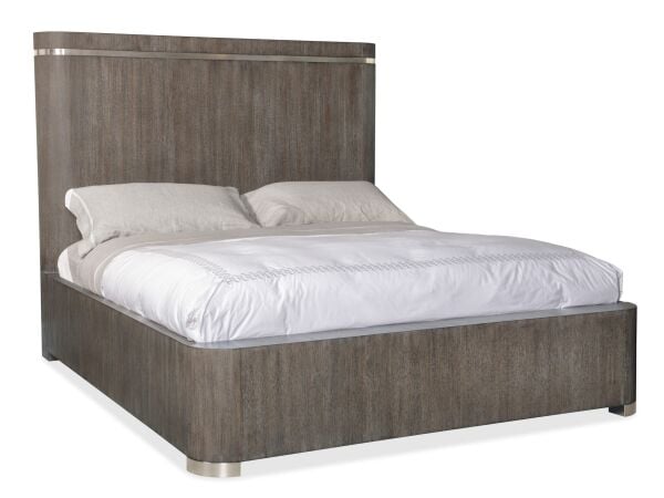 ModernMood Modern Mood King Panel Bed Beds Dark Wood