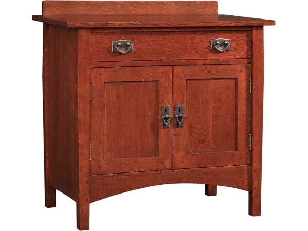 Harvey Ellis Door Nightstand in Oak Nightstands Customizable