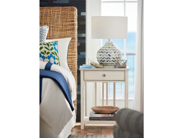 Escape-coastal Living Bedside Table With Stone Top Nightstands Universal Furniture 8