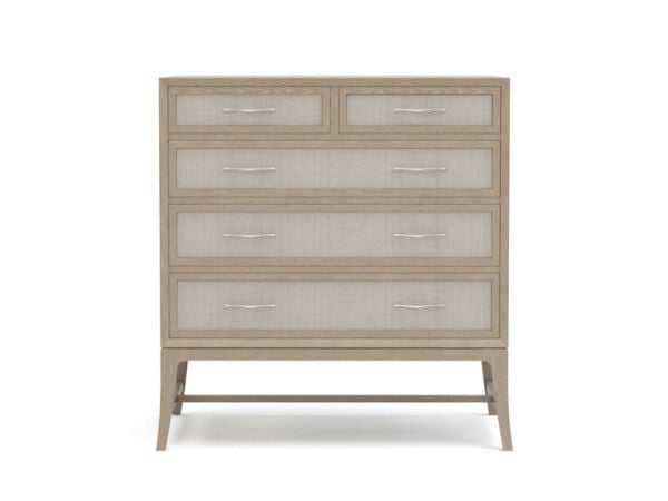 Maidstone Tall Chest, Woven Jute Chests Stickley Furniture