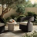 Hawkins Outdoor Swivel Chair - Image 3