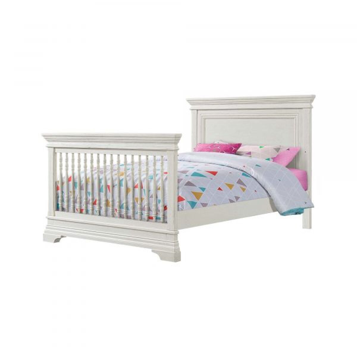 Olivia Convertible Crib w/ Dresser Changer Top #1738 – Slone - Main Image