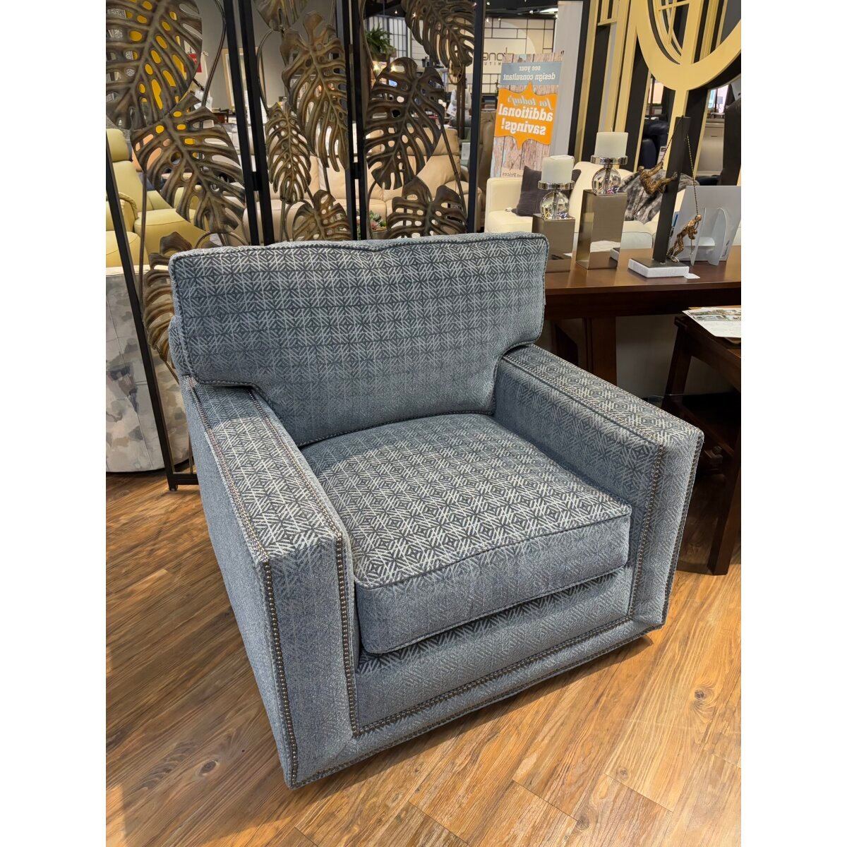Swivel Accent Chair #1780 Clearance 6