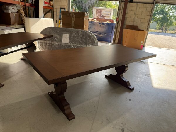 Fairfield Essa Trestle Dining Table #1808 - Image 3