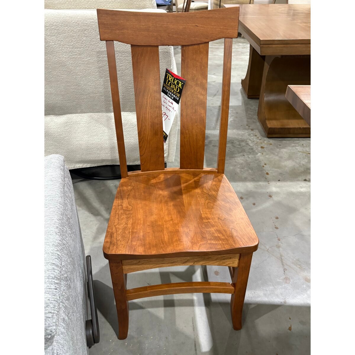 Solid Wood Chair #1846 Clearance 6