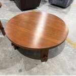 Stickley Round Coffee Table #1901 - Image 2