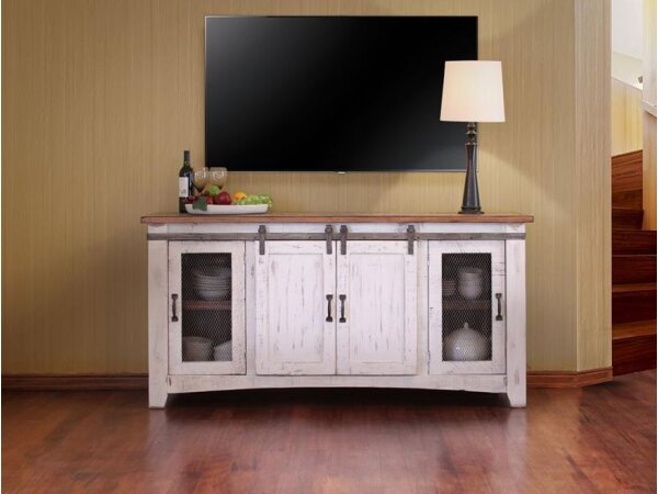 IFD 4 Door 80" TV Stand (2 In-Stock) #1935 - Image 2