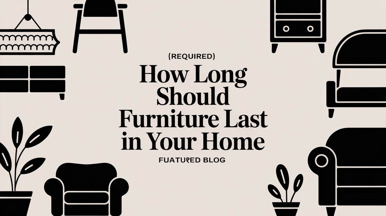 How Long Should Furniture Last Furniture Silhouettes