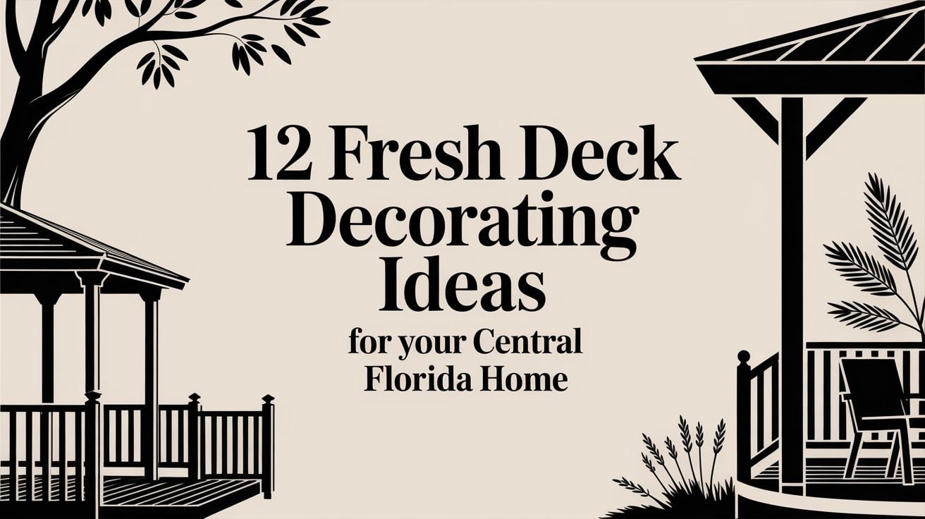Deck Decorating Ideas Deck Ideas