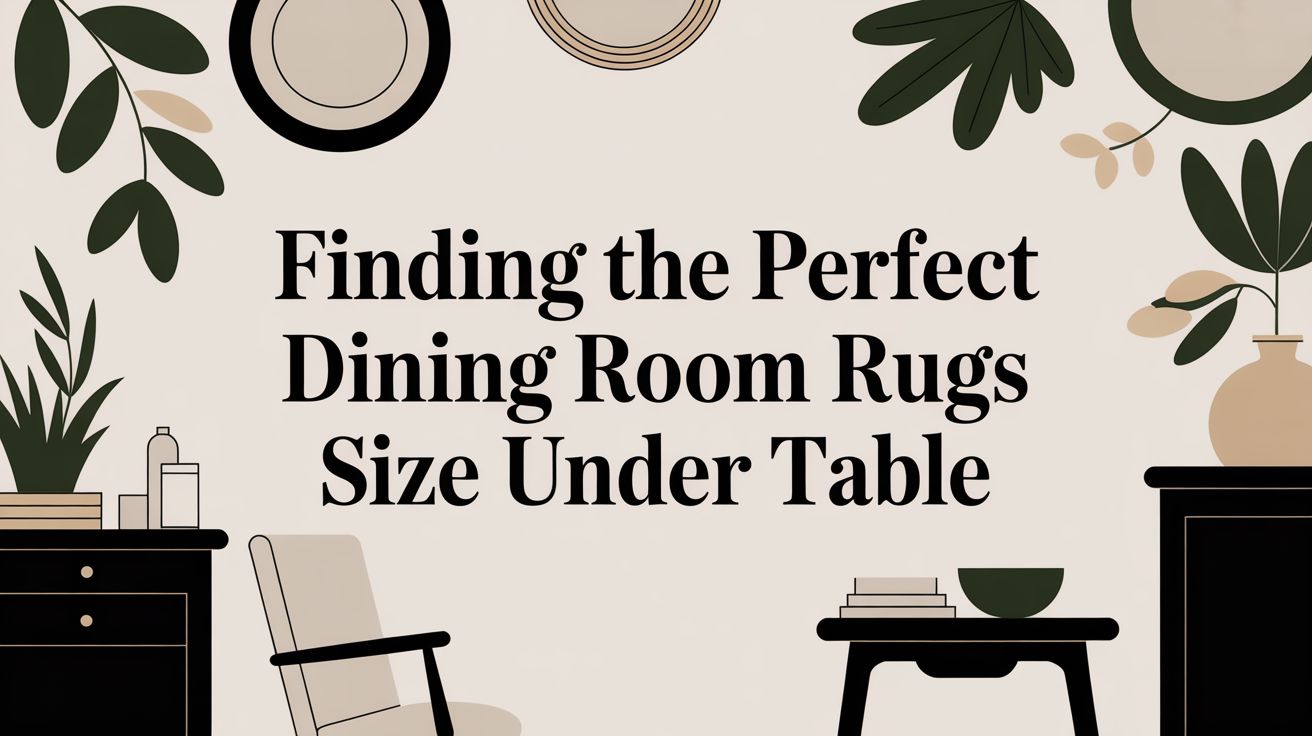 Dining Room Rugs Size Under Table Home Decor
