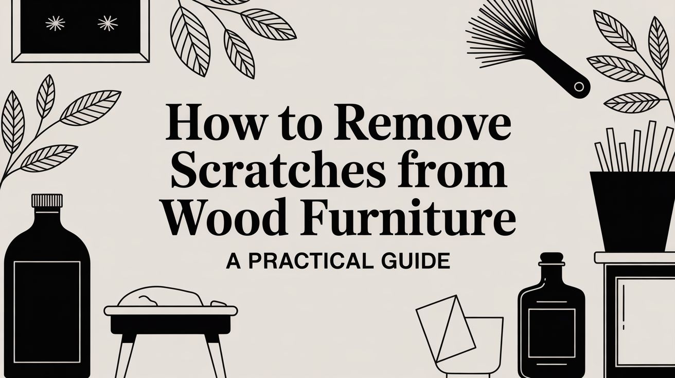 How To Remove Scratches From Wood Furniture Furniture Guide