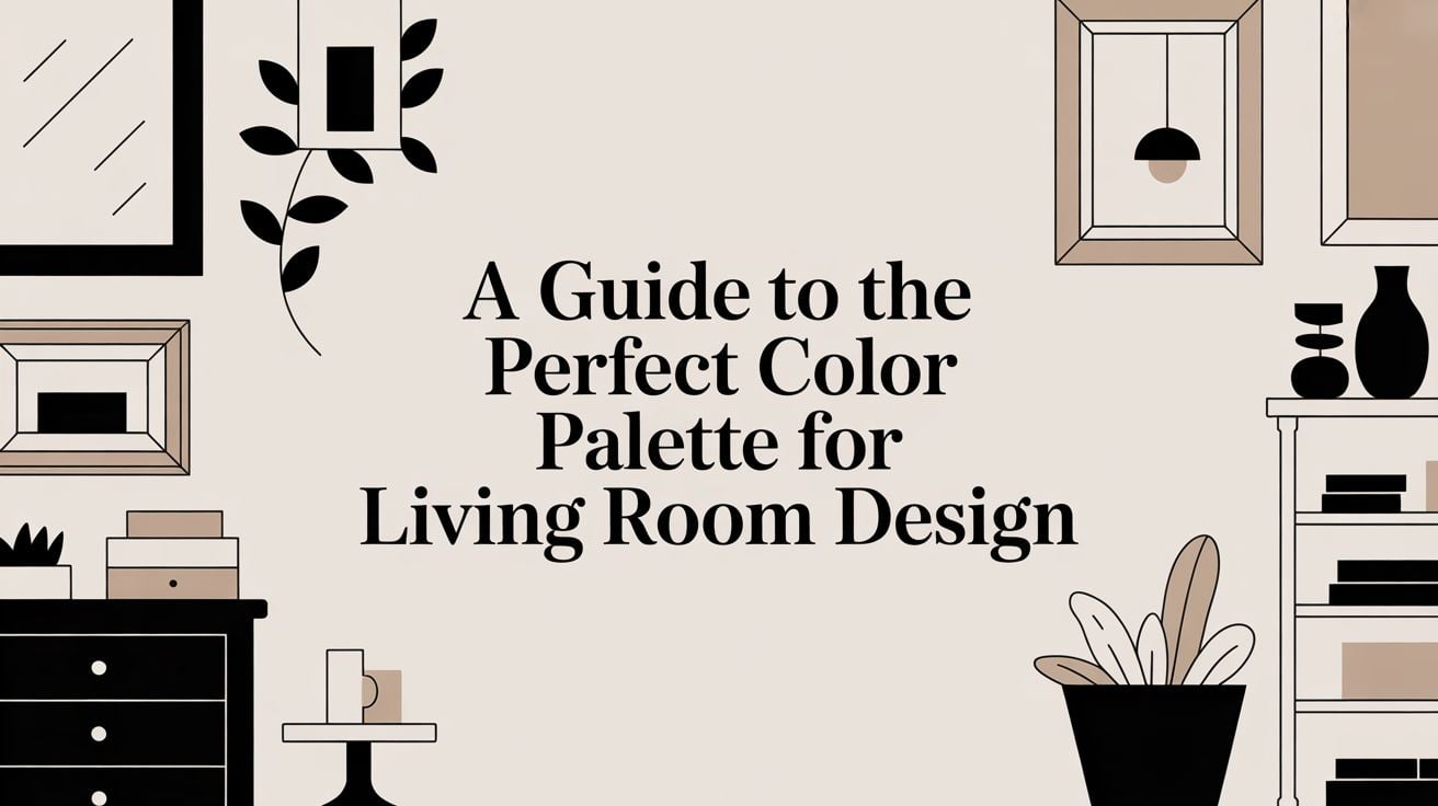 Color Palette For Living Room Interior Design