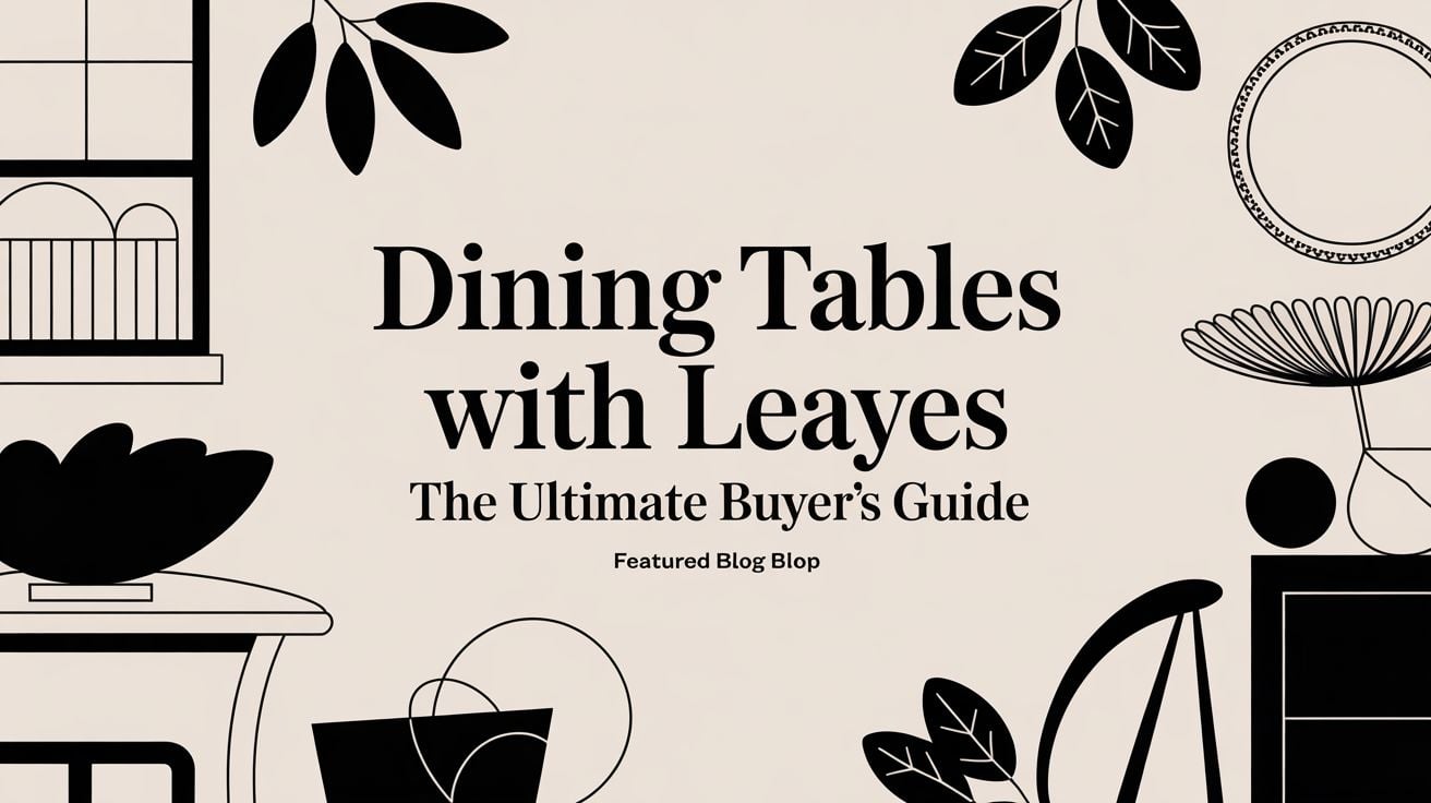 Dining Tables With Leaves Blog Cover