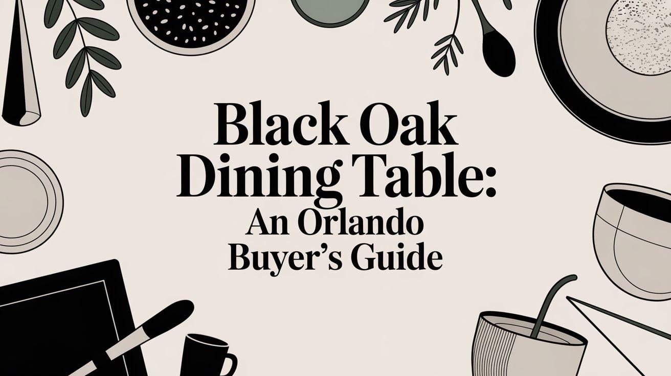 Black Oak Dining Table Dining Guide